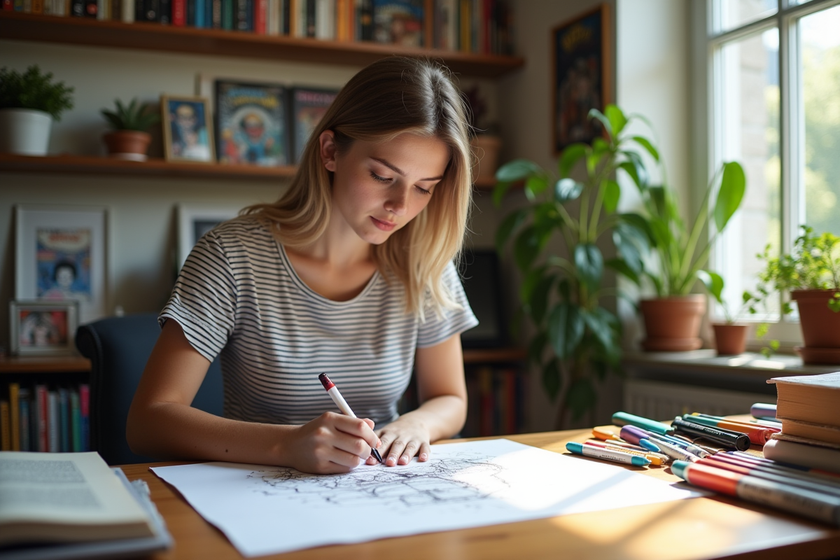 Le neuvième art : une exploration de la bande dessinée