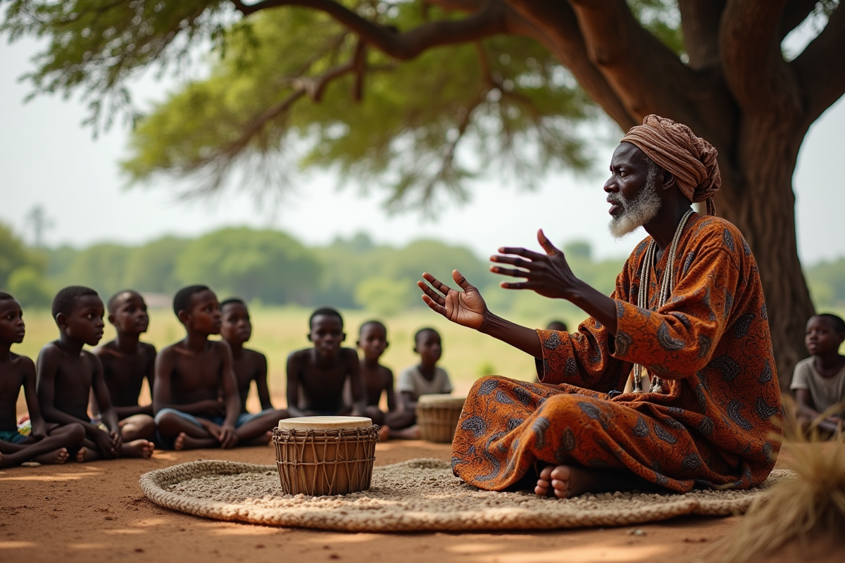 Genres de la tradition orale et leurs caractéristiques essentielles